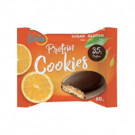 Печенье Solvie "Protein cookies" протеиновое апельсиновое, глазированное молочным шоколадом 1137433