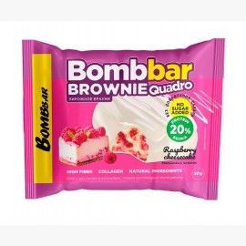 Печенье глазированное "Брауни Малиновый чизкейк " 50 BOMBBAR