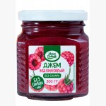 Джем "Умные Сладости" малиновый без добавления сахара 300г 1137490