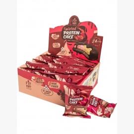 Десерт глазированный Твистед-кейк FK со вкусом ром-гранат 50г