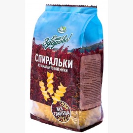Макаронные изделия без глютена амарантовые Di&Di Спиральки 250г