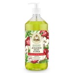 Натуральное домашнее мыло Мятно-яблочное антибактериальное Рецепты бабушки Агафьи 1000 мл 100641