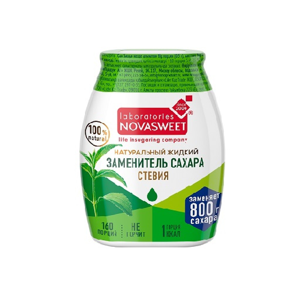 Жидкий столовый подсластитель Bionova Стевия 80 г 105240