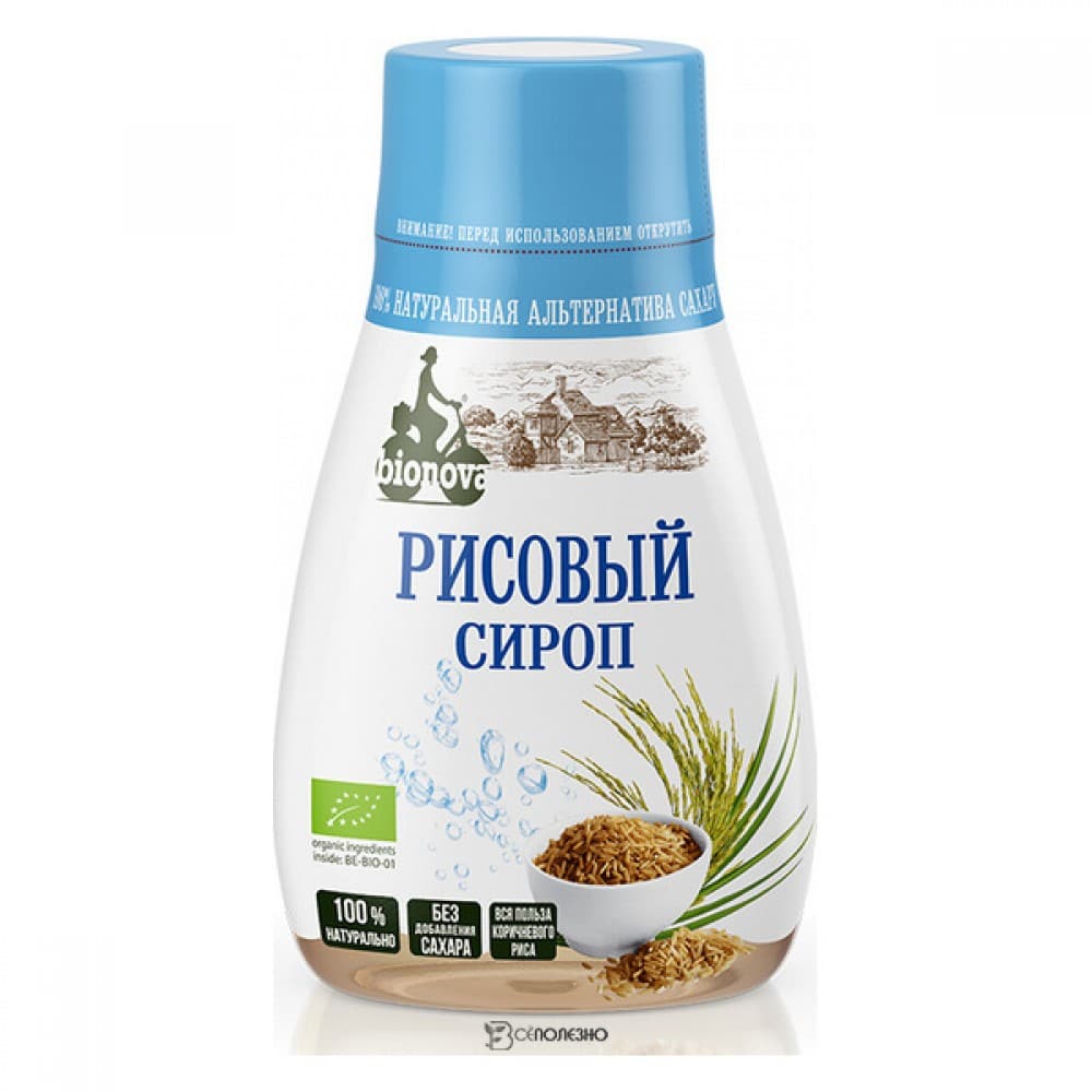 Рисовый сироп Bionova Бионова 230 мл 105260