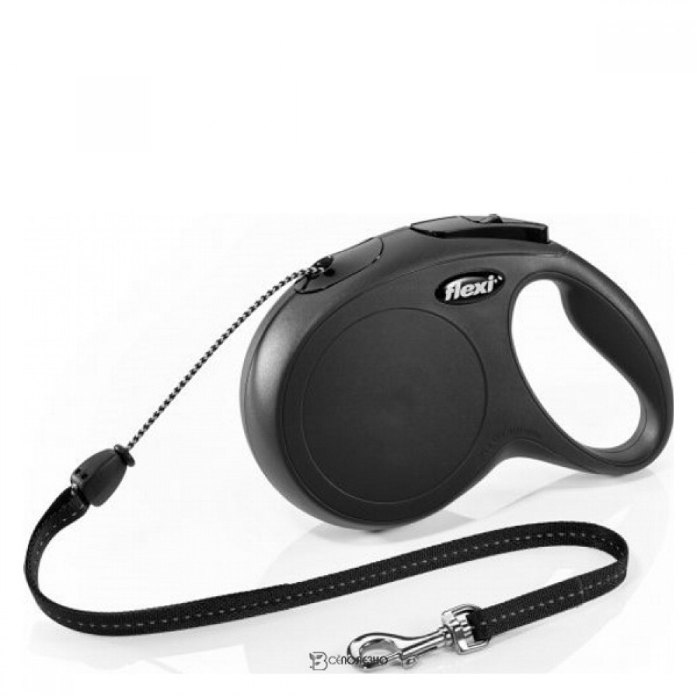 Поводок рулетка flexi new classic. Flexi Black Design s трос 5м. Рулетка-трос к снегокату.