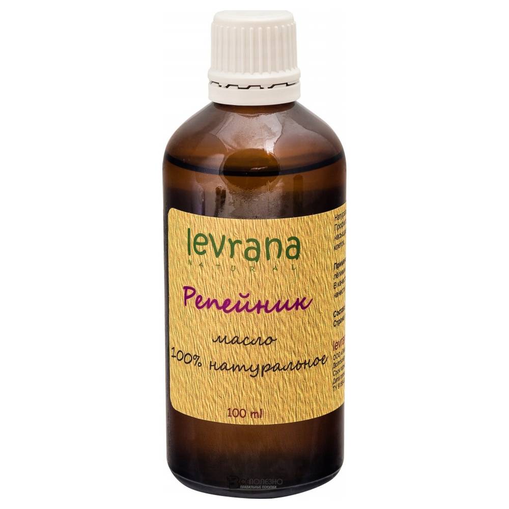 Репейное масло, 100мл 107205 Levrana
