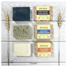 Натуральное мыло ручной работы Василёк, 100гр  107214 Levrana
