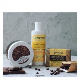 Натуральное мыло ручной работы Шоколад 100гр 107219 Levrana