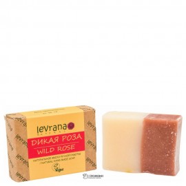 Натуральное мыло ручной работы Роза 100 г 107226 Levrana