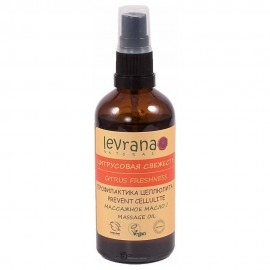Массажное масло профилактика целлюлита Цитрусовая свежесть 100 мл 107241 Levrana