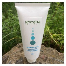 Зубная паста Бережное отбеливание, 75мл 107248 Levrana