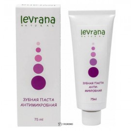 Зубная паста Антимикробная, с лавандой и магнолией, 75мл 107249 Levrana