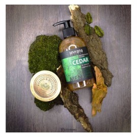 Гель-скраб для душа Кедр мужской 300 мл 107258 Levrana