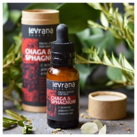 Сыворотка для лица Чага и Сфагнум, мужская, 30 мл 107259 Levrana