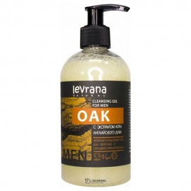 Гель для умывания Дуб, мужской, 300 мл 107261 Levrana