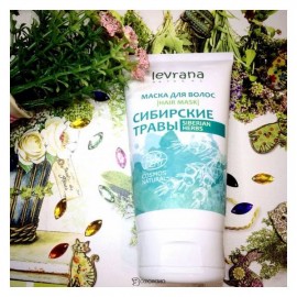Маска для волос Сибирские травы, 250мл ECOCERT 107305 Levrana
