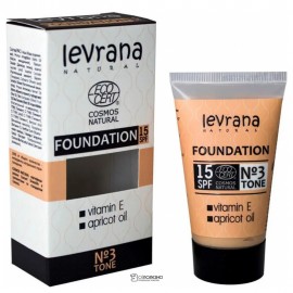 Тональный крем № 3, 30 мл 107316 Levrana