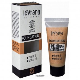 Тональный крем № 6 30 мл 107319 Levrana