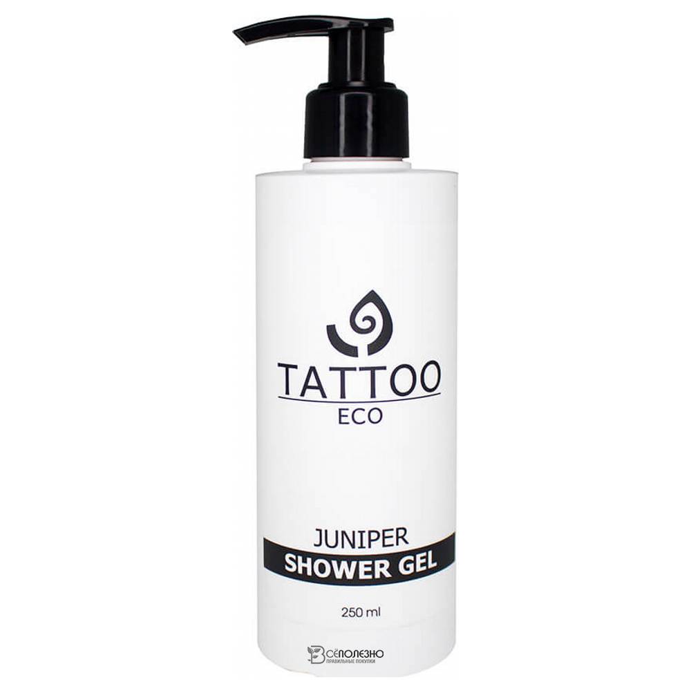 Гель для душа Можжевельник Tattoo Eco 250 мл 107324 Levrana