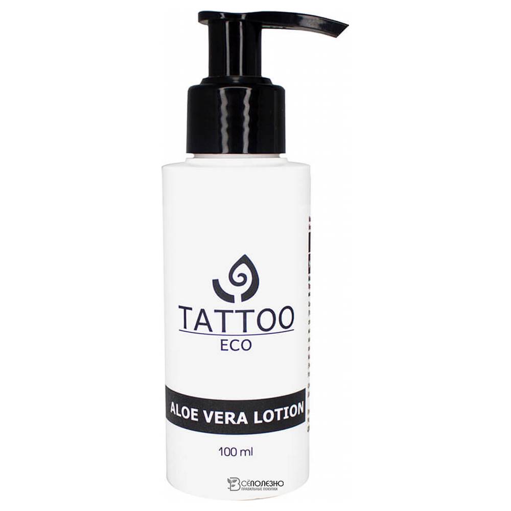 Лосьон для тела Алоэ вера Tattoo Eco 100 мл 107327 Levrana
