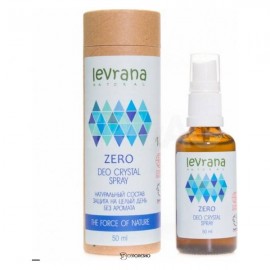 Дезодорант ZERO без аромата 50 мл COSMOS ORGANIC 107333 Levrana