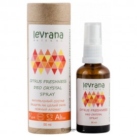 Дезодорант Цитрусовая свежесть 50 мл COSMOS ORGANIC 107334 Levrana