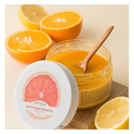 Солевой скраб Цитрусовая свежесть, 250мл 107360 Levrana