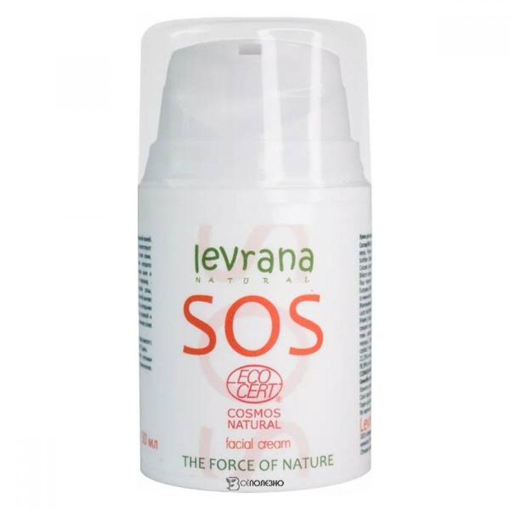 Крем для лица SOS, 50 мл 107400 Levrana