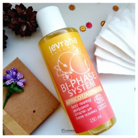 Двухфазное средство для снятия макияжа Абрикос, 150 мл 107432 Levrana