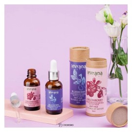 Дневная сыворотка для лица Брусника, ANTI-AGE, 30мл ECOCERT 107454 Levrana