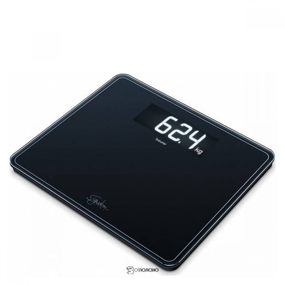 Стеклянные весы Beurer GS 410 SignatureLine (черные) 107860