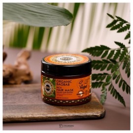 Маска для волос Африканская густота и сияние Organic baobab 300 мл Planeta Organica 108049