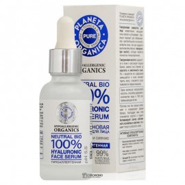 Гиалуроновая сыворотка для лица Увлажнение и сияние Pure 30 мл Planeta Organica 108058