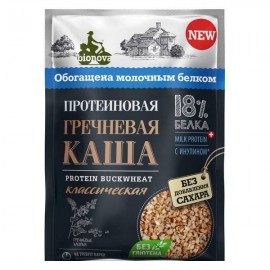 Протеиновая гречневая каша Bionova milk protein быстрого приготовления 108243