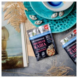 Протеиновая овсяная каша Bionova с клубникой milk protein быстрого приготовления 40 г 108244