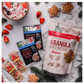 Протеиновая овсяная каша Bionova с клубникой milk protein быстрого приготовления 40 г 108244