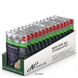 Протеиновая овсяная каша Bionova с семенами Чиа vegan protein быстрого приготовления 108245