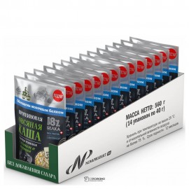 Протеиновая овсяная каша Bionova с яблоком и корицей milk protein быстрого приготовления 108249