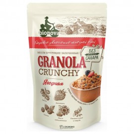 Гранола мюсли Bionova без сахара Ягодная 400г 108266
