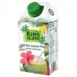 Кокосовая вода без сахара KING ISLAND 100%  500 мл 108382