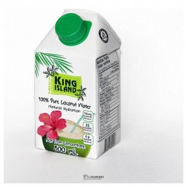 Кокосовая вода без сахара KING ISLAND 100%  500 мл 108382