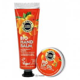 Подарочный набор Turbo Berry Облепиха Энергия и питание масло для губ 15 мл бальзам для рук 30 мл Planeta organica 108414