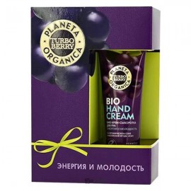 Подарочный набор Turbo Berry Асаи Энергия и молодость скраб д/губ 15 мл крем-сыворотка д/рук 30 мл Planeta organica 108415