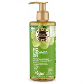 Гель-био для душа Turbo Berry Энергия и увлажнение Виноград 300 мл Planeta organica 108420