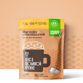 Магкейк шоколадный 150 г PREBIOSWEET 108435