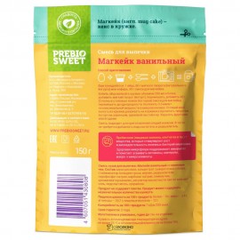 Магкейк ванильный 150 г PREBIOSWEET 108436
