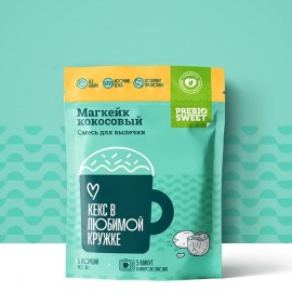 Магкейк кокосовый 150 г PREBIOSWEET 108437