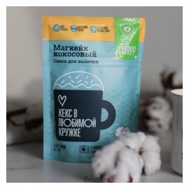 Магкейк кокосовый 150 г PREBIOSWEET 108437