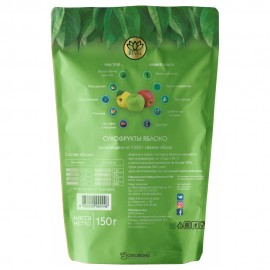 Яблоко сушенное 150 г Rival 108492