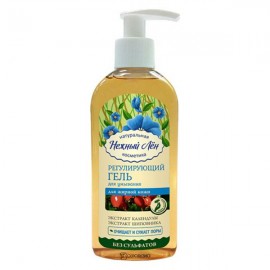 Гель для умывания Регулирующий для жирной кожи Нежный лён 200 мл 108790